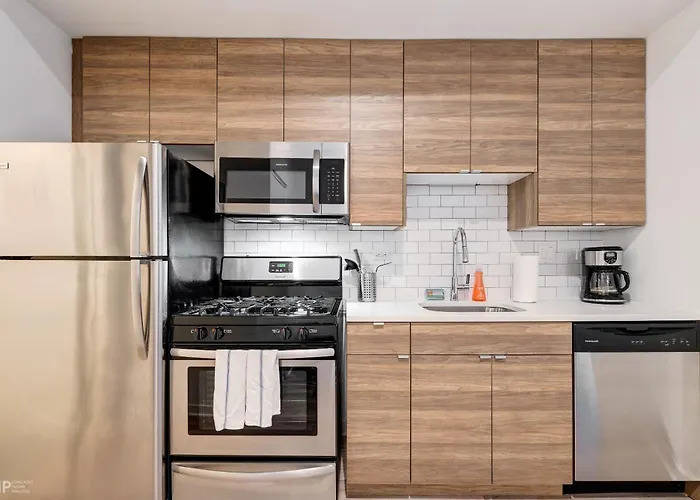 747 Lofts By Redawning - River West, Third Floor Hotel Chicago